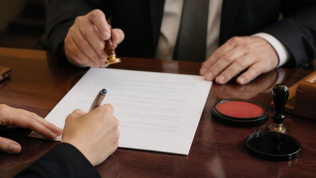 รับรองลายมือชื่อและลายเซ็น (Signature Notarization) โดย Notarial Services Attorney ของ Thai Law & Accounting